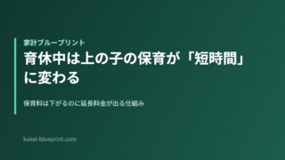 育休中は上の子の保育が「短時間」に変わる